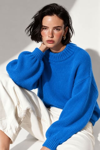Mixray Damen-Strickpullover