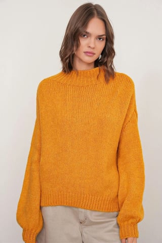 Mixray Damen-Strickpullover