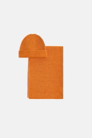Damen-Set aus Mütze, Schal und Handschuhen