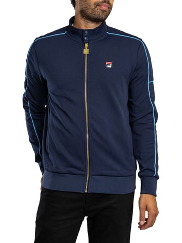 Fila Eldon Piping Trainingsjacke, Blau
