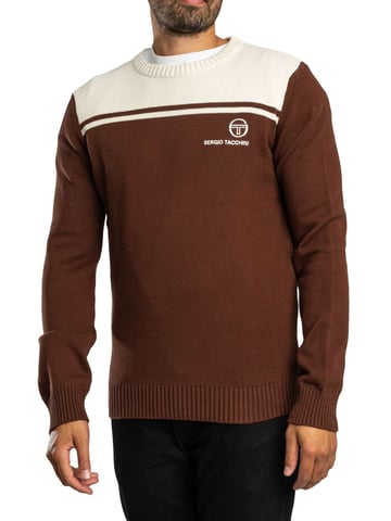 Sergio Tacchini Neue Stricklinie Für Junge Leute, Braun