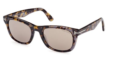 Tom Ford FT1076/S 55L Sonnenbrille Dark Havana