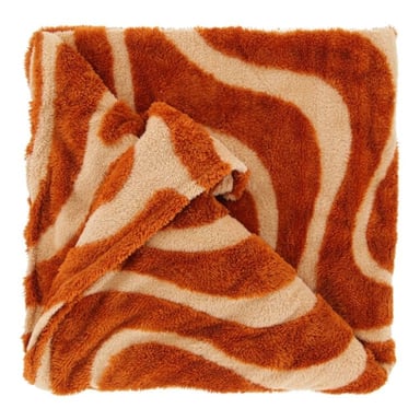 Unique Living Plaid Maud Orange Flame 150x200cm