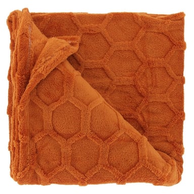 Unique Living Plaid Thor Orange Flame 150x200cm