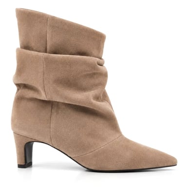 DWRS Label Perugia Mokko Damen-Stiefeletten mit Absatz