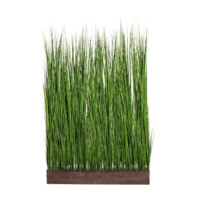 Kopu ® Kunstgras-Raumteiler 150 x 92 cm Ziergras im Pflanzgefäß