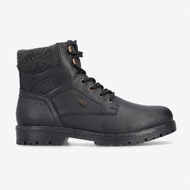Rieker F3616 Herrenstiefeletten Schwarz/Granit