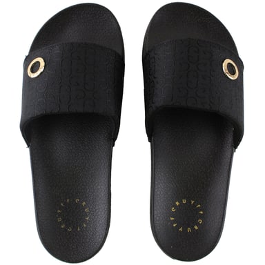 Cruyff Aqua Copa Lux Damen-Slider Schwarz