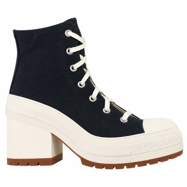 Converse Chuck 70 De Luxe Heel Hi Unisex Schwarze Schuhe