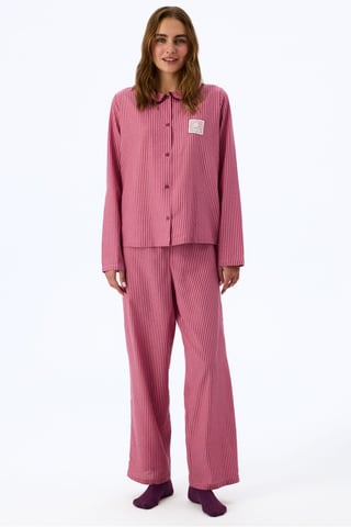 Rosy Langarmshirt-Hosen-Pyjama-Set