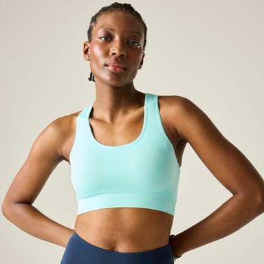 Dare 2B - "Dont Sweat It II" Sport-BH für Damen (Wasser Blau)