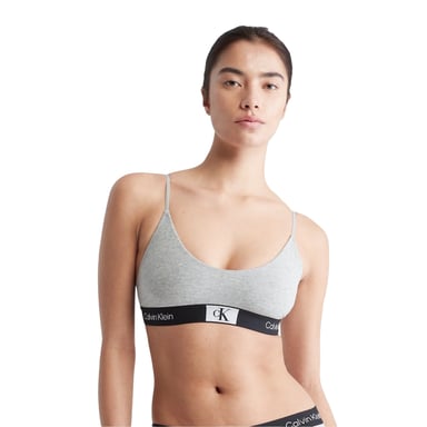 Calvin Klein - Bralette für Damen, Spaghetti-Träger (Grauheide)