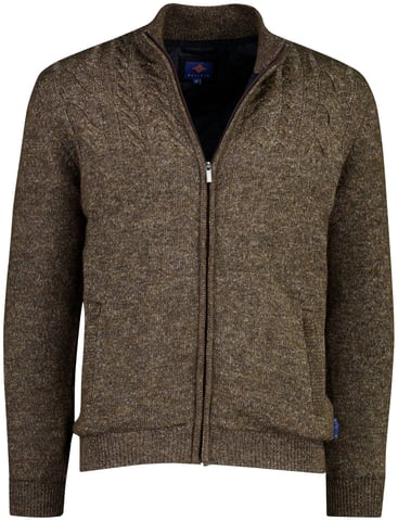 Baileys Braune Strickjacke