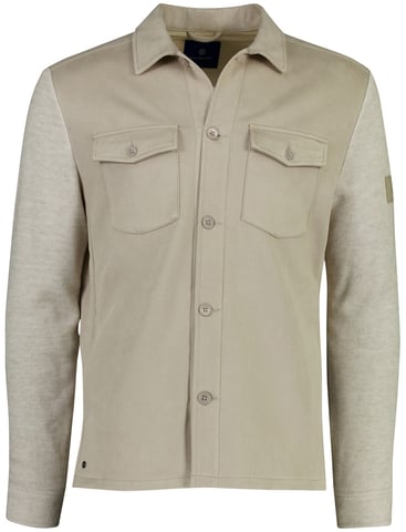 Blue Industry Overshirt Beige