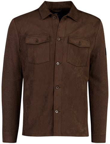 Blue Industry Overshirt Braun