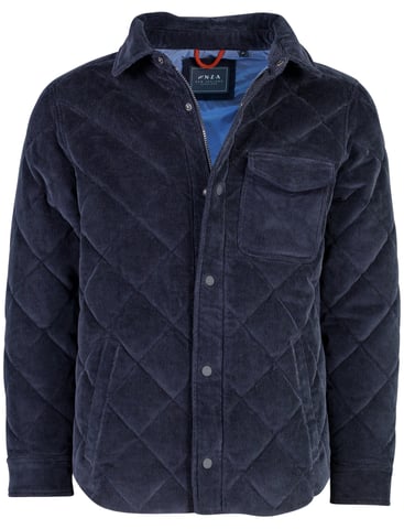 New Zealand Steppjacke Dunkelblau