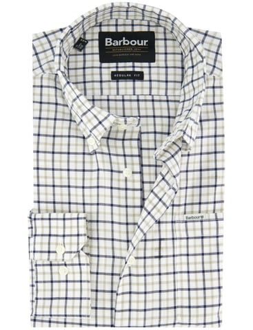 Barbour Regular-Fit-Hemd Grau