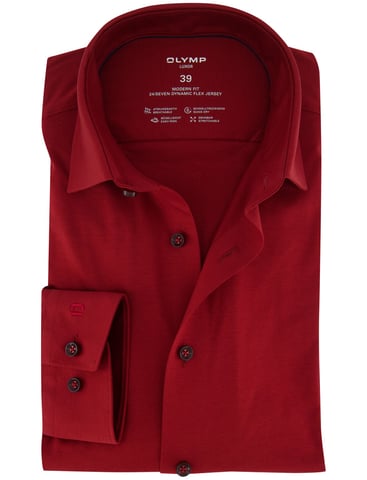 Businesshemd OLYMP Luxor Modern Fit Rot