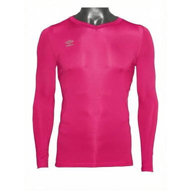 Umbro - "Elite" Base Layer Oberteil V-Ausschnitt für Herren (Rote Beete Lila)