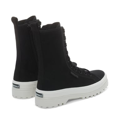Superga - Herren/Damen Unisex High Tops "2641 Alpina" (Ganzschwarz/Avorio)