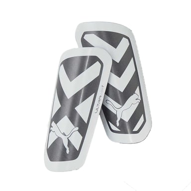 Puma - "Ultra Flex" Schienbeinschoner für Herren/Damen Unisex, Logo (Schwarz/Weiß)