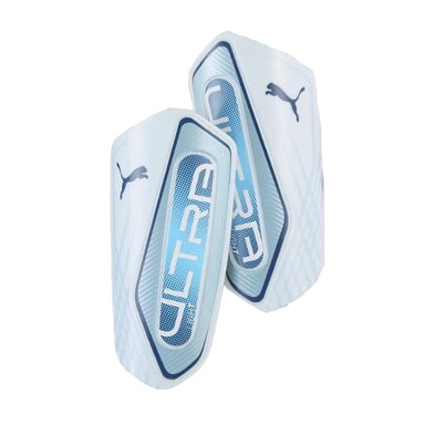 Puma - "Ultra Flex" Schienbeinschoner für Herren/Damen Unisex, Logo (Blau/Silber)