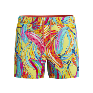 Speedo - "Redondo Edge Volley" Badeshorts für Herren (Rot/Gelb/Blau)