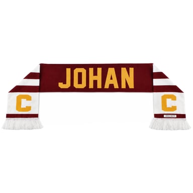 Cruyff Kauf Johan 14 Burgunderroter Schal