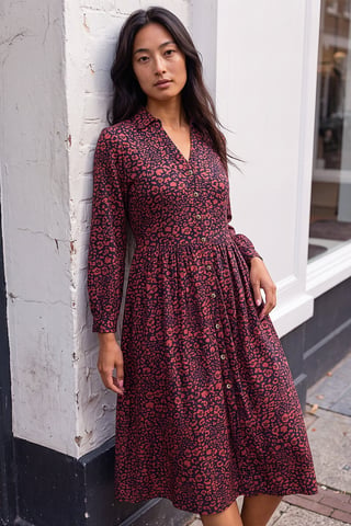 Petite Stretch-Hemdkleid