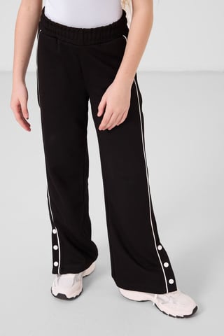 Sweatpants mit weitem Bein und elastischem Bund