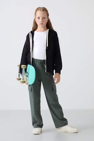Sweatshirt aus Baumwolle und Polyester