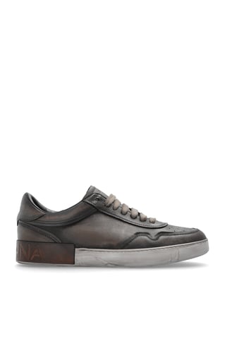 Ledersportschuhe mit „Vintage“-Effekt