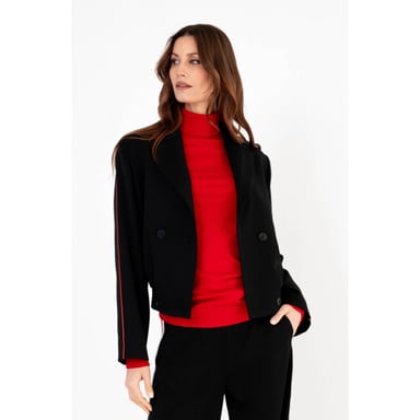 Zizo Wi26.10.007 zinzi Blazer Schwarz