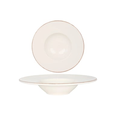 Bonna RETRO Pastateller aus Porzellan 28 cm (400cc), 2er-Set