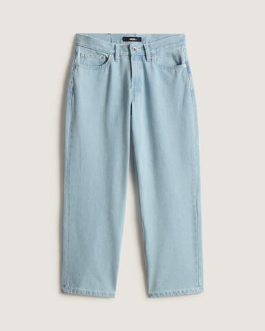 Check 5 Mid Rise Straight Jeans