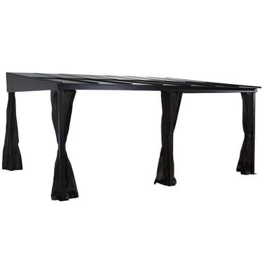 Sojag St.barth Aluminium-Terrassenüberdachung 363x483x240 cm-