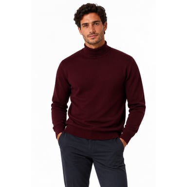 Refusion Rollkragenpullover R1000 Bordeaux 26