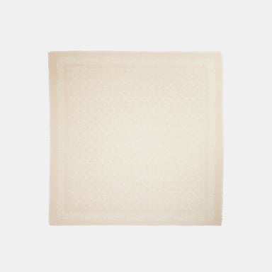 Signature Rose Meadow Print Oversized Quadratischer Schal