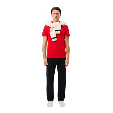 Lacoste - Poloshirt für Herren, Regulär (Rot)