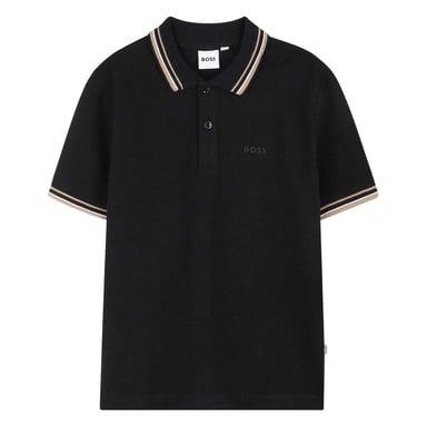 Boss - Poloshirt für Kinder (Schwarz)
