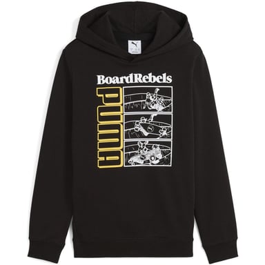 Puma Kids Mid90s Jungen-Pullover mit Kapuze in Puma Black