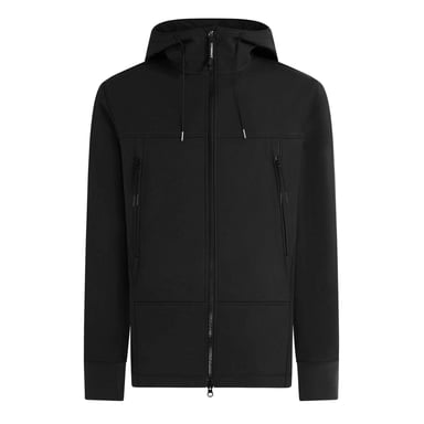 C.P. Company Herren Goggle Softshelljacke Schwarz 999