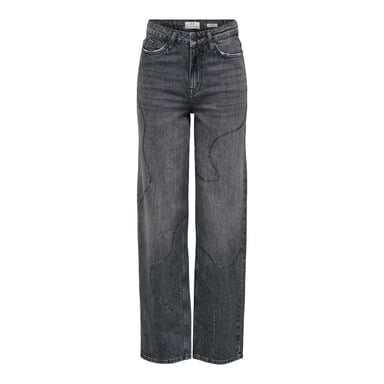 Jacqueline de Yong sandra hw stone Straight Jeans d 15379730 Mittelgrauer Denim