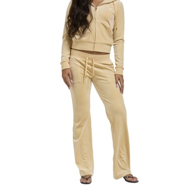 Juicy Couture Del ray Pocketed Pant Gold