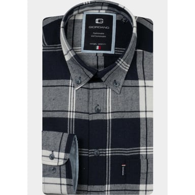 Giordano Herrenhemd Dino Twill Big Check 627306/60