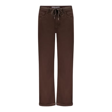 Geisha 61813-10 775 Balloon-Jeans Leinenmix Braun