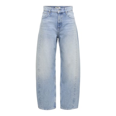 Only Onljessica High-Waist Barrel-Ankle-Jeans