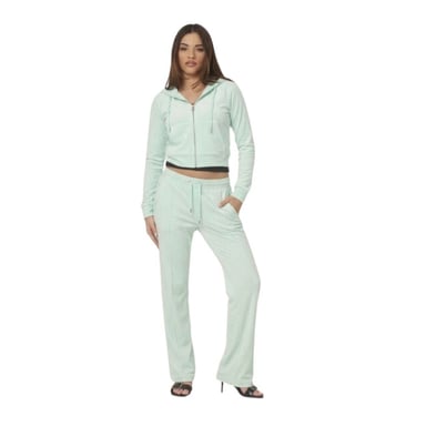 Juicy Couture Tina outline trackpant with diamante br