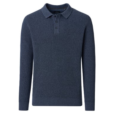 Casamoda Herren-Poloshirt 126280040 136 blue horizon