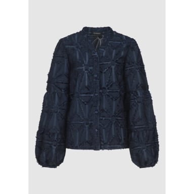 G-Maxx Araminta Bluse Dunkelblau